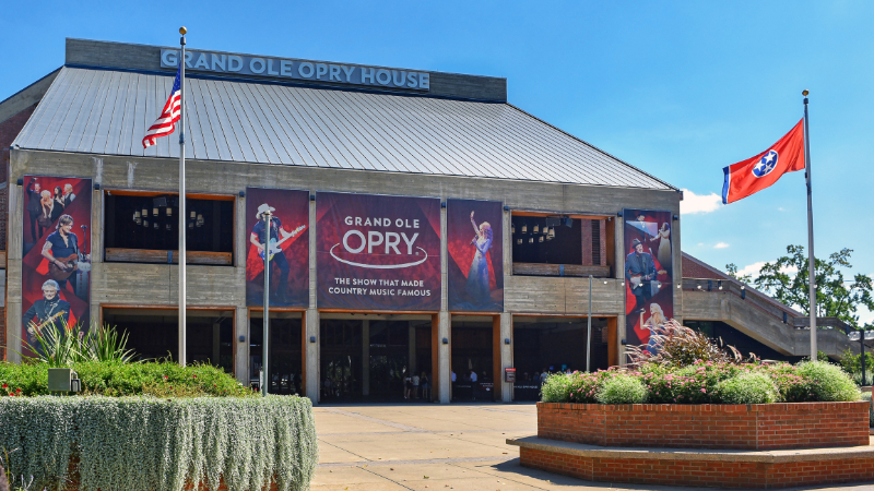 The Grand Ole Opry House in Nashville
